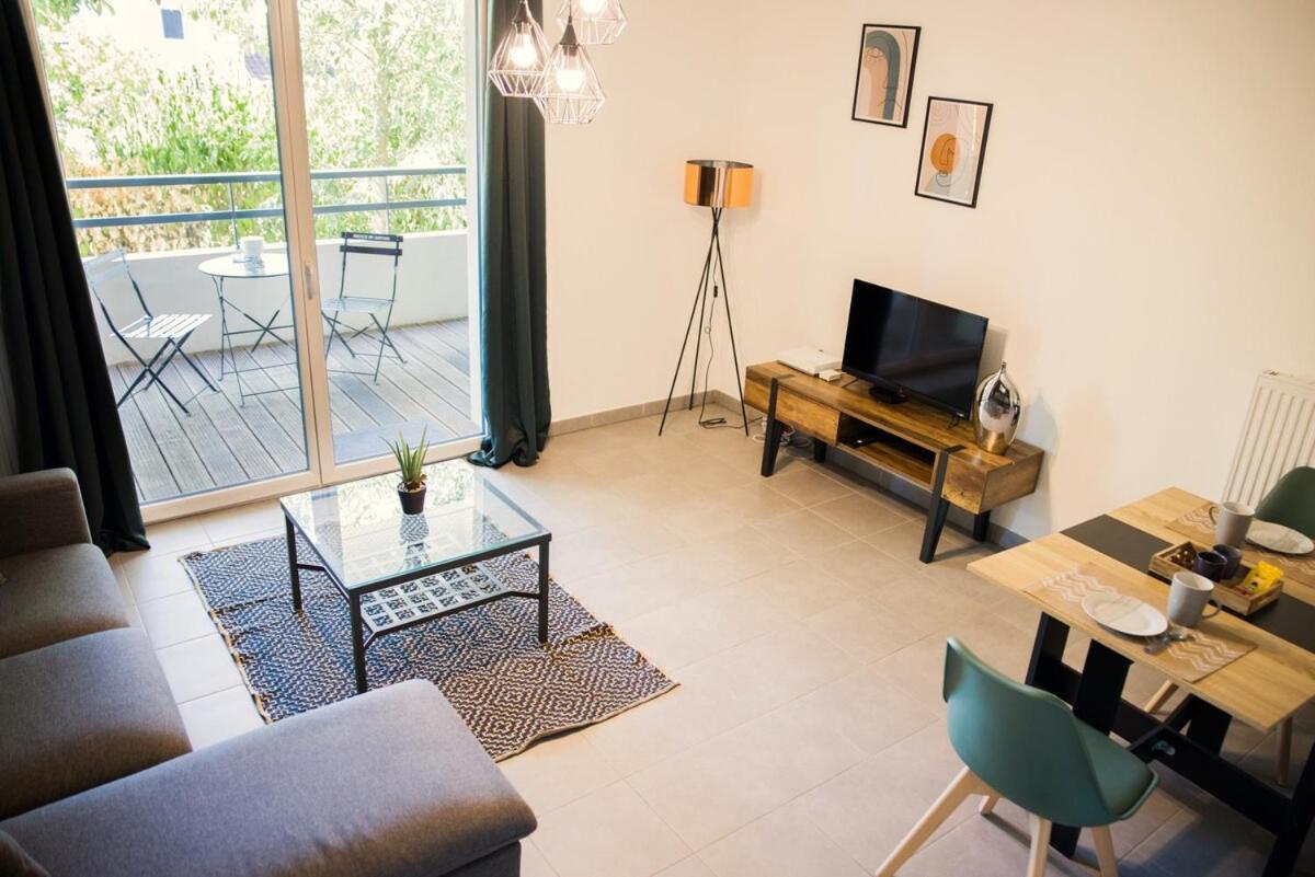 Le Jardin Sequoia ~ Climatisation ~ Parking Leilighet LʼUnion Eksteriør bilde