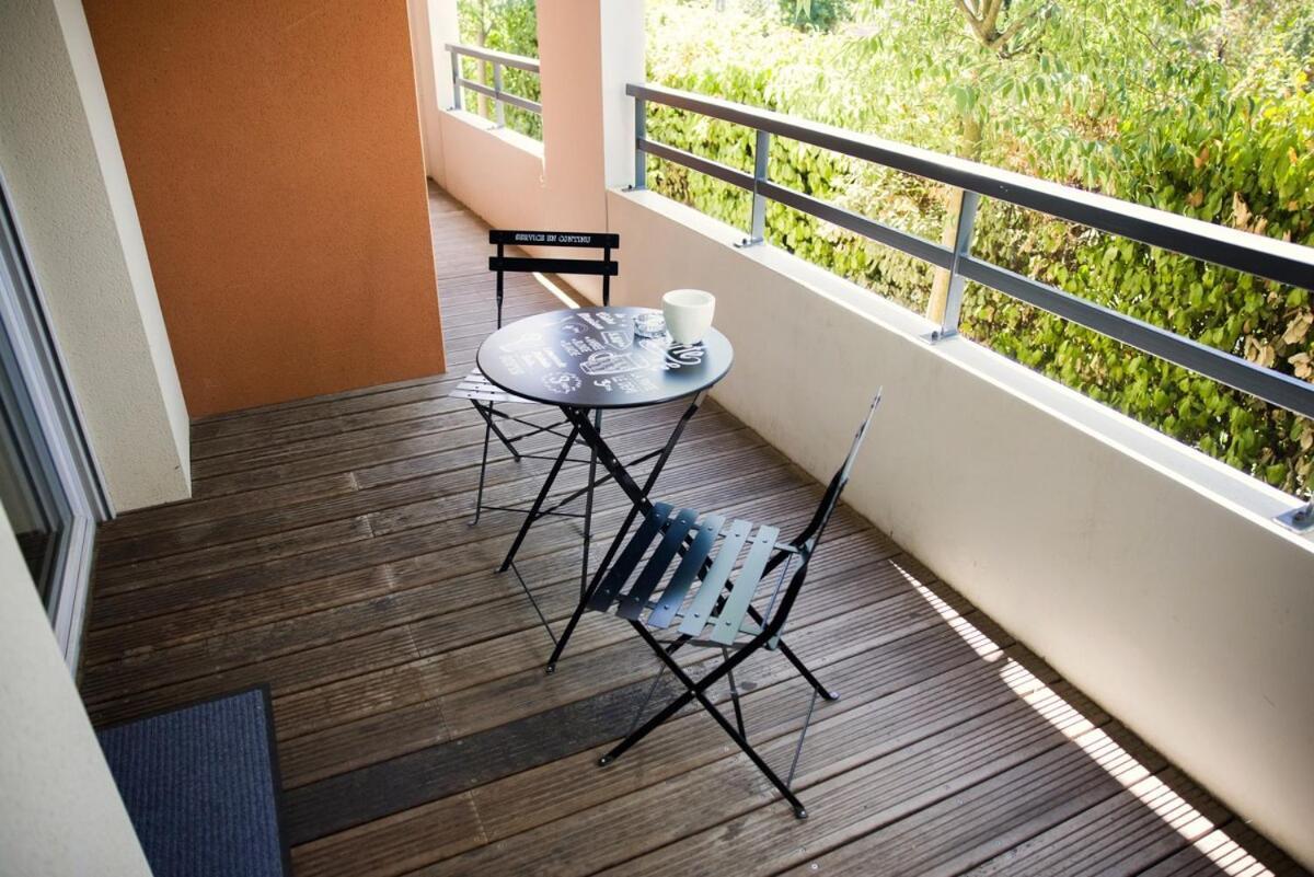 Le Jardin Sequoia ~ Climatisation ~ Parking Leilighet LʼUnion Eksteriør bilde